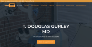 TecAdvocates is proud of the work we did on the website renovation for T. Douglas Gurley MD. Website Design and Website Development by TecAdvocates. 