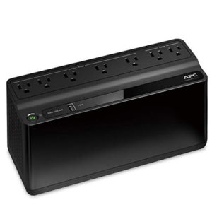 An Uninterruptible Power Supply (UPS) protects computers