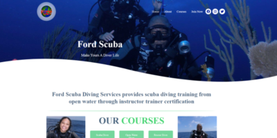 Ford Scuba Front Page