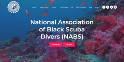 The National Association of Black Scuba Divers (NABS) is an organization that brings African American divers together to network and have fun