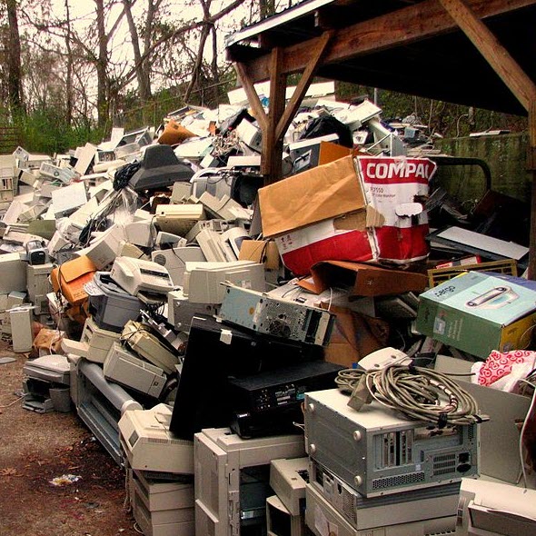 Earth Day reminds us to recycle old electronics. Make proper e-waste disposal a year-wide thing.